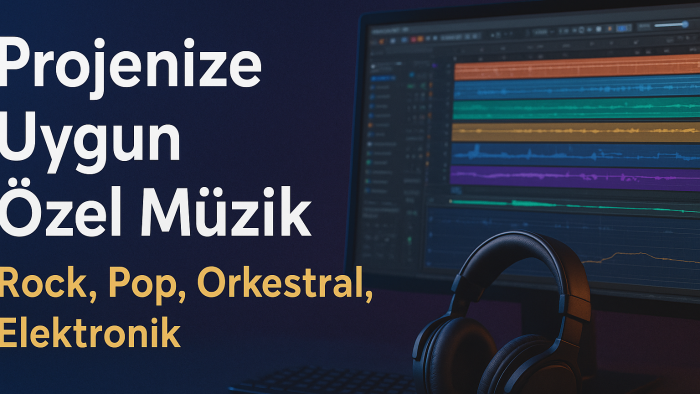 projenize uygun özel müzik yapabilirim