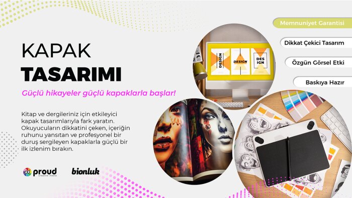 eserlerinize dikkat çekici kapak tasarımları hazırlarım