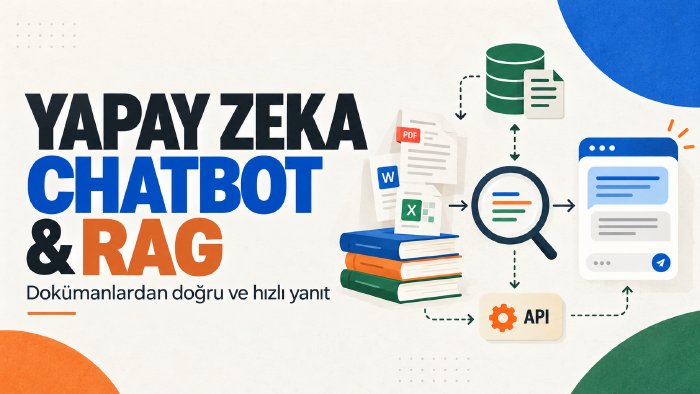 özel yapay zeka chatbotu ve RAG sistemi geliştiririm