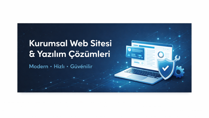 kurumsal web sitesi ve özel yazılım çözümleri geliştiririm