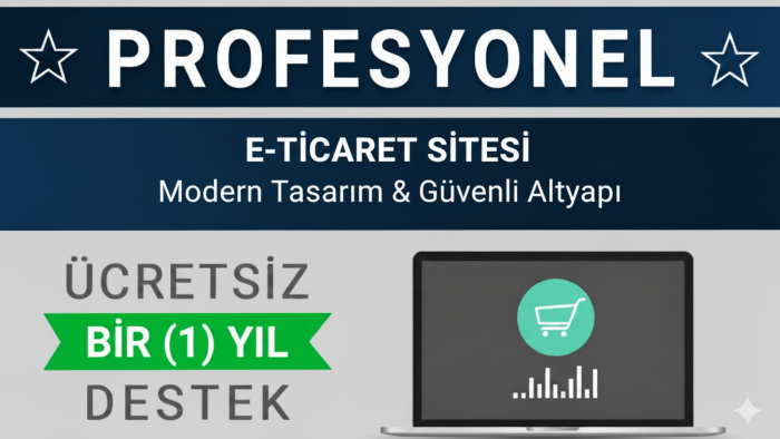 tamamen size özel e-ticaret siteleri hazırlarım