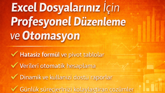 karmaşık excelleri anlamlı hale getiririm