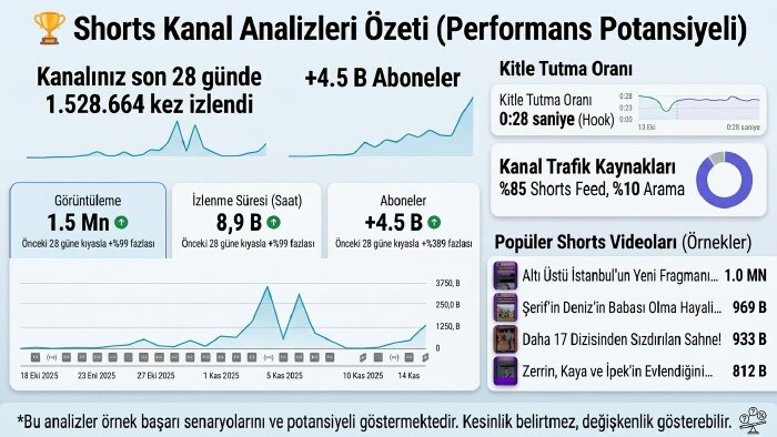 dizi & magazin shorts video üretimi yapıyorum