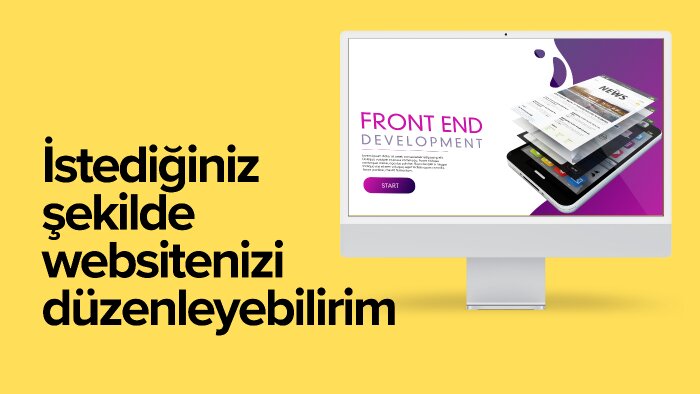 profesyonel ve kullanıcı dostu web sitesi geliştiririm