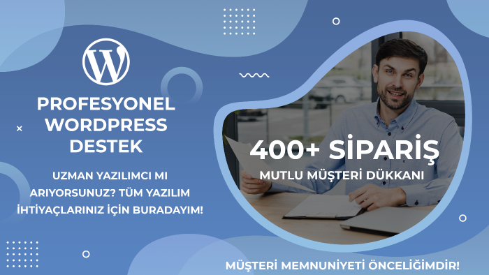 wordpress tema kurulum ve destek hizmeti sunarım