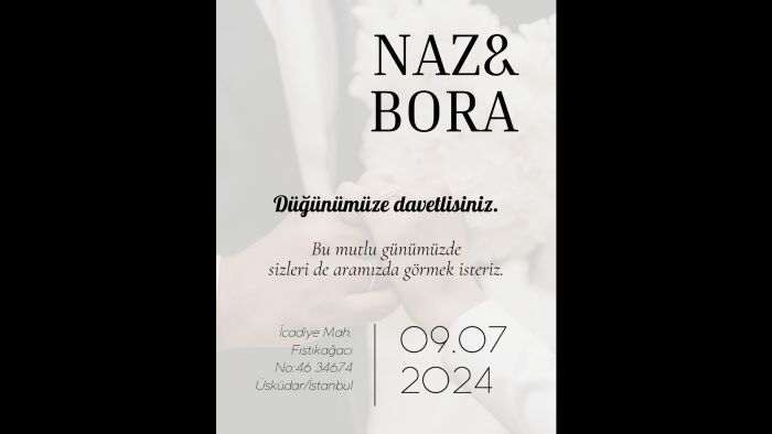özel günleriniz için yaratıcı tasarımlar yapıyorum