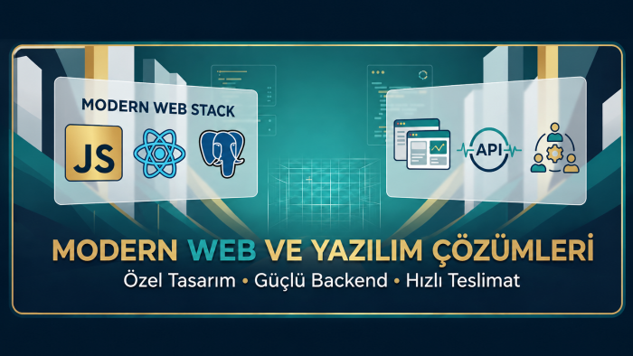 modern .NET Core ve React ile web uygulamanızı geliştiririm