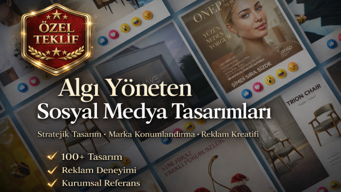 sosyal medya için profesyonel tasarımlar hazırlarım