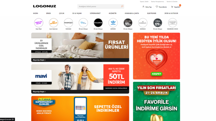 aradığınız Trendyol temasını hızlıca kuruyorum
