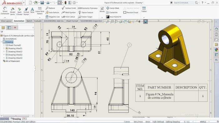 Solidworks'de 3 boyutlu modelleme yapabilirim