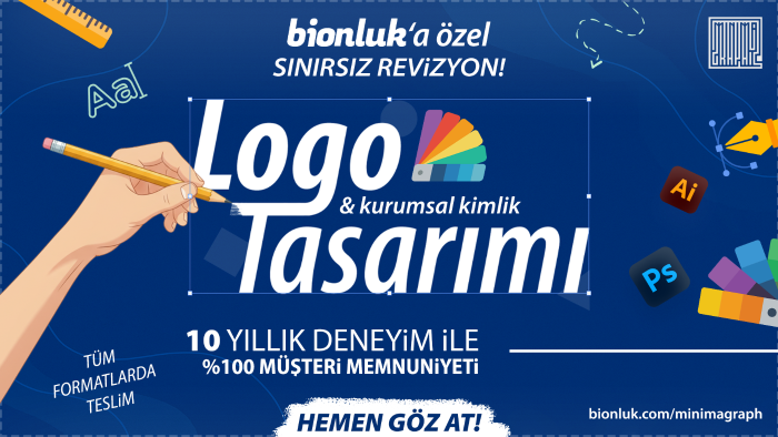 10 yıllık deneyimle akılda kalıcı logolar tasarlarım