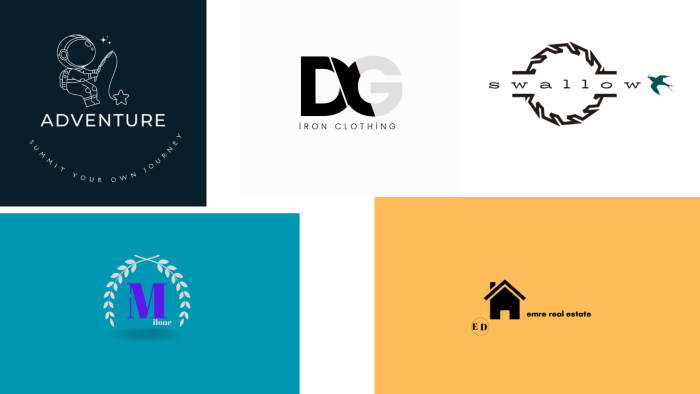  minimal ve özgün logo tasarlıyorum