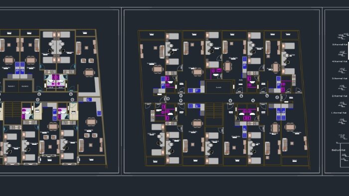 AutoCAD ile mimari plan, kesit ve görünüş tasarlarım