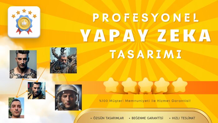 yapay zeka ile çizimler yapabilirim