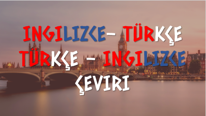 istediğiniz bir metni İngilizceden Türkçeye çevirebilirim