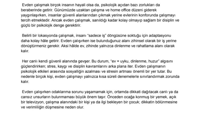 web siteleri için özgün içerik yazarım