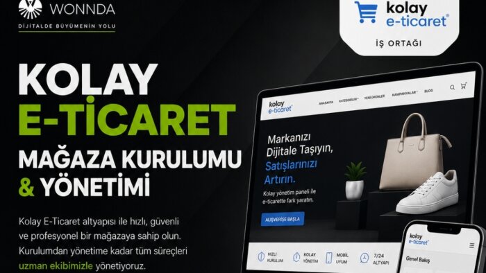 kolay e-ticaret sitenizi kurabilirim