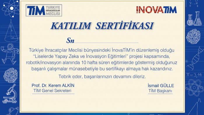 sertifika, teşekkür, onur belgelerini tasarlarım