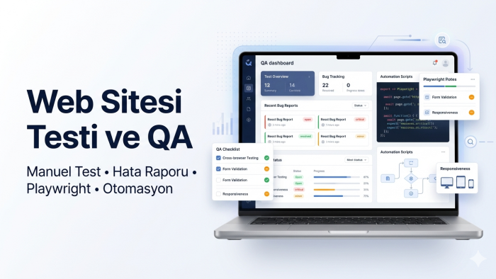 web sitenizi test eder ve hata raporu hazırlarım