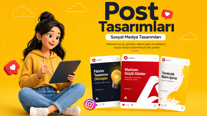 markana özel dikkat çekici post tasarımları hazırlarım
