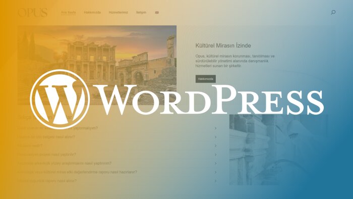 WordPress üzerinde hızlıca web sitenizi hazırlarım