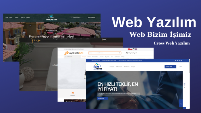 kurumsal web sitesi veya bireysel web sitesi hazırlıyorum