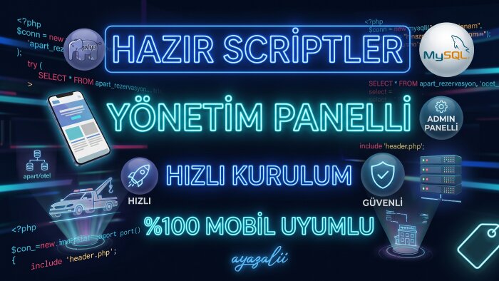 işletmenize özel dinamik web siteleri geliştiririm
