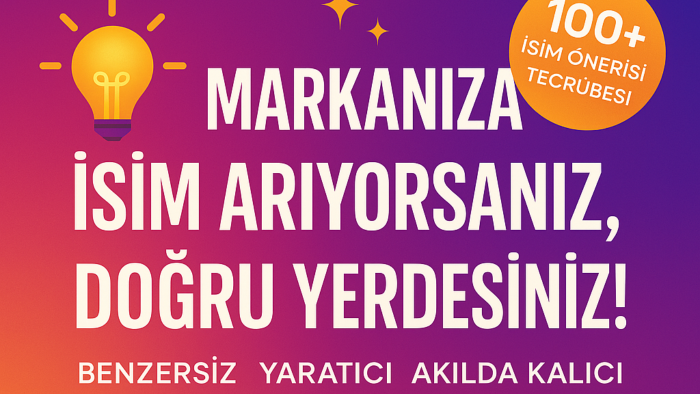 yaratıcı ve benzersiz marka isimleri bulabilirim