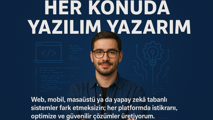 her konuda yazılım yazabilirim