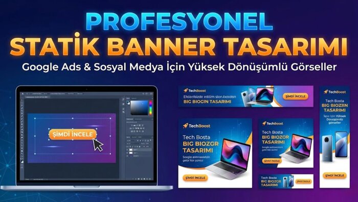 markanız için profesyonel reklam banner setleri tasarlarım