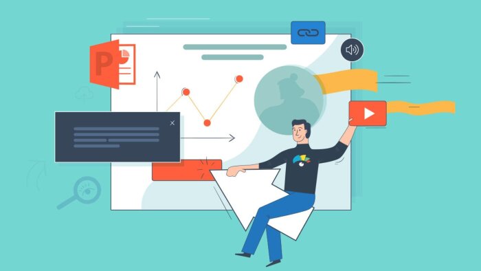 size powerpoint sunuları yapabilirim