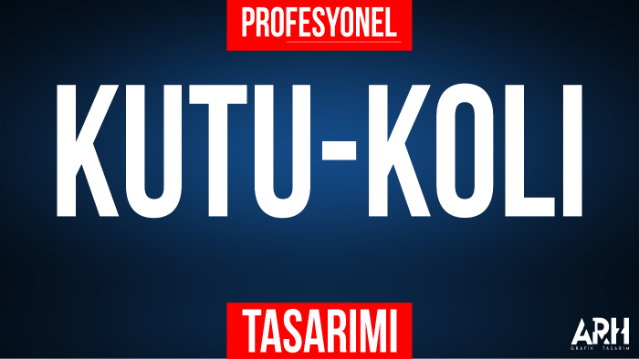 kutu ve koli tasarımları yapıyorum