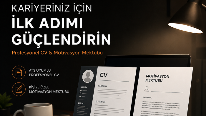 profesyonel cv ve motivasyon mektubu hazırlıyorum