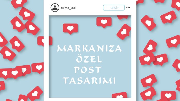 markanızı parlatacak sosyal medya tasarımları hazırlıyorum