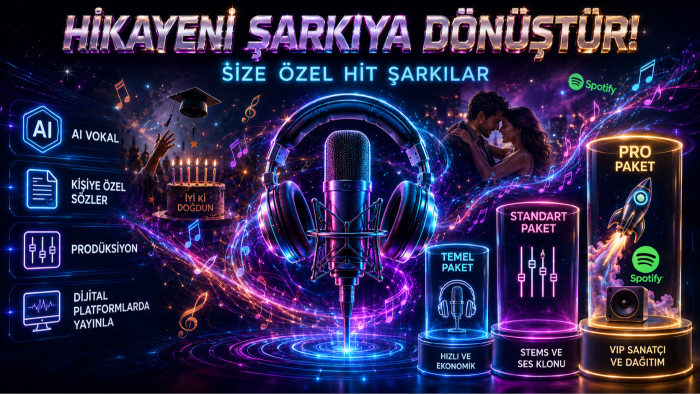 size tamamen özgün besteler hazırlayabilirim