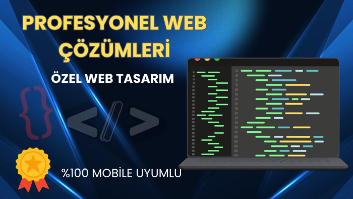 modern ve responsive web sitenizi sıfırdan tasarlarım