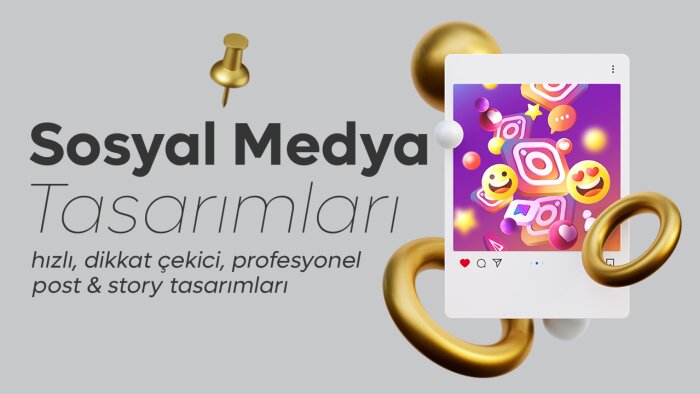 sosyal medya hesaplarınız için etkileyici tasarımlar yaparım