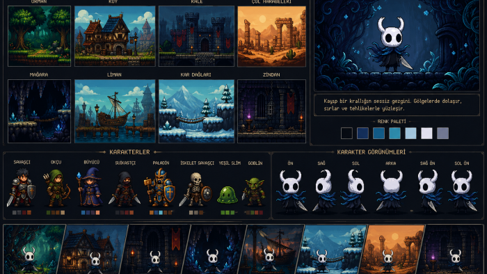 pixel art ounlarınız için size yardım edebilirim