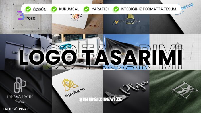 size özel özgün ve kaliteli logolar tasarlayabilirim