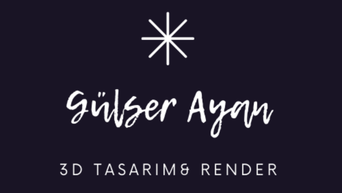 3D görsel render ve tasarımlar hazırlarım