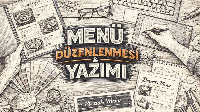 sizin için kafe veya bar menünüzü yazarım