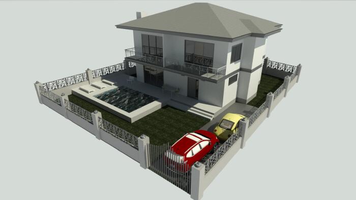 revit ile üç boyutlu modelleme yaparım
