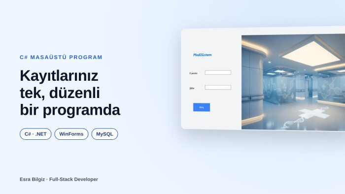 c# ve mysql ile kayıt takip masaüstü programı yaparım