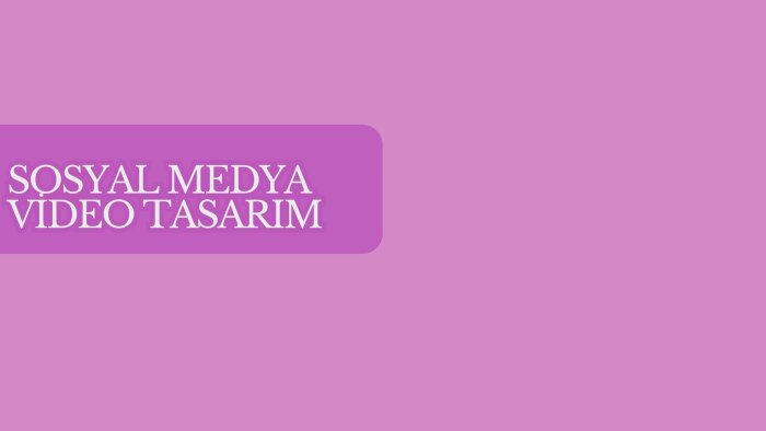 sosyal medya hesaplarınız içn kısa videolar hazırlayabilirim