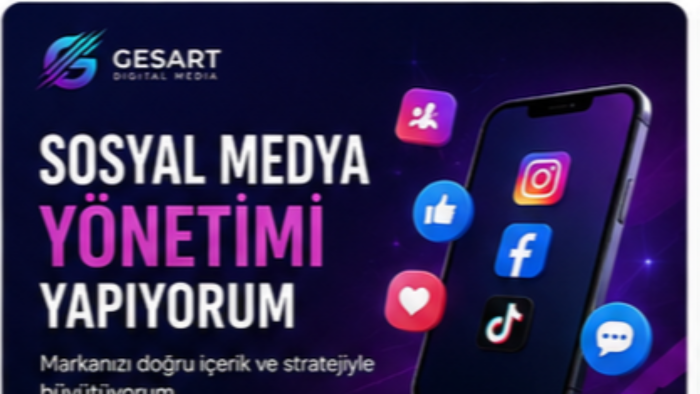 Sosyal medya yönetimi yapıyorum