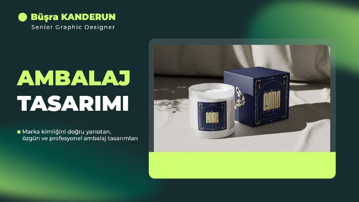 markalara özel estetik ambalaj tasarımları yaparım