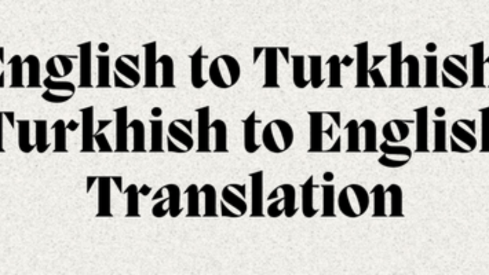 Türkçe-İngilizce ve İngilizce-Türkçe çeviri yaparım