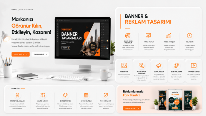 sizler için reklam & banner tasarımları yapabilirim