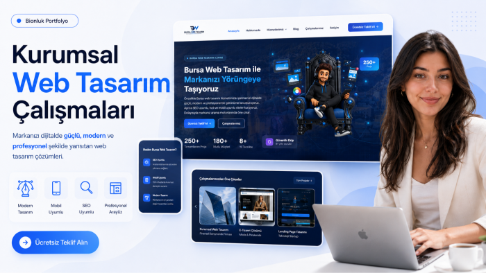 rakiplerinizden modern kurumsal web sitenizi hazırlarım