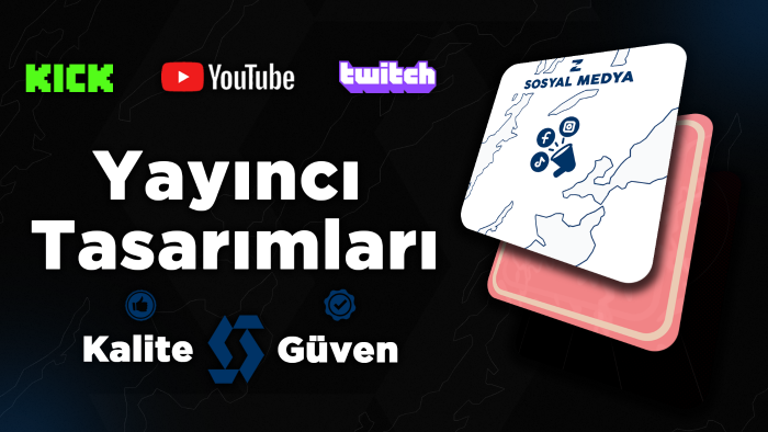 twitch ve kick kanalınız için tasarım yapabilirim
